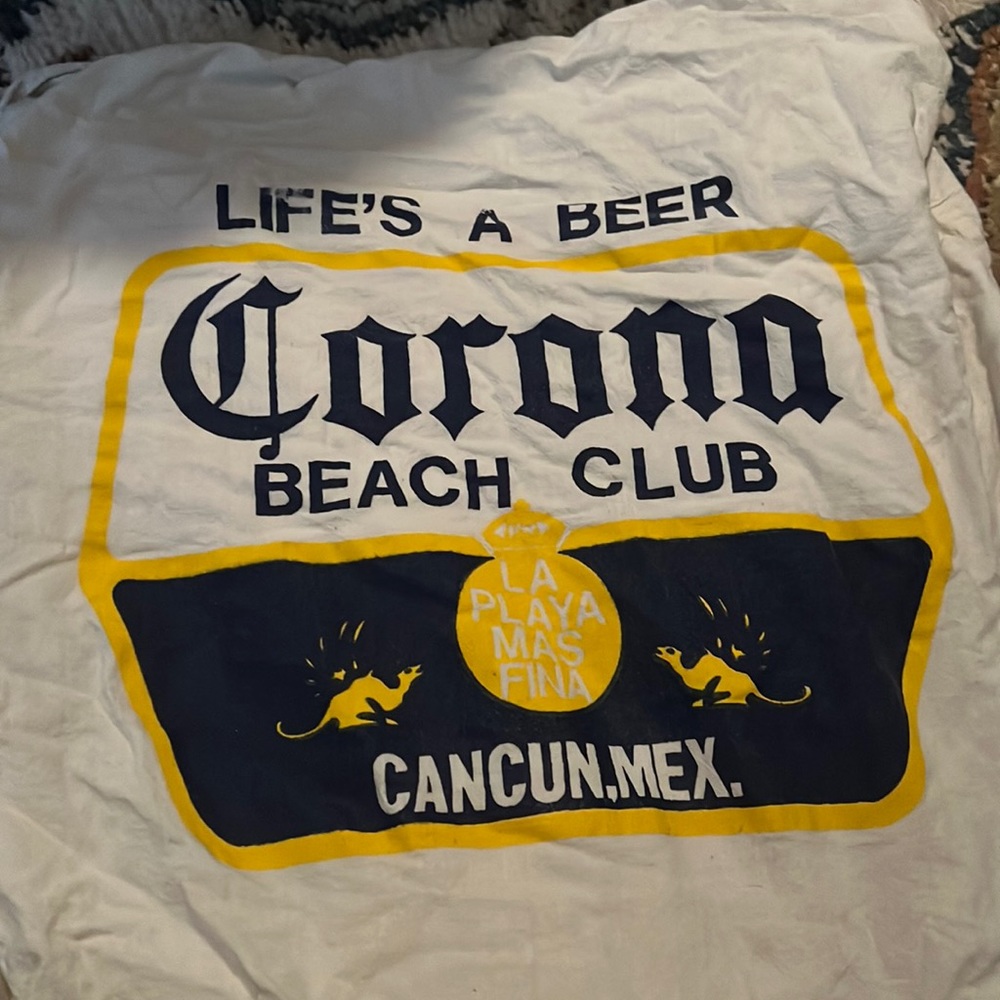 Vintage Corona beach hoodie